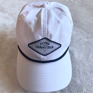 Callaway White Cap with Black Trim